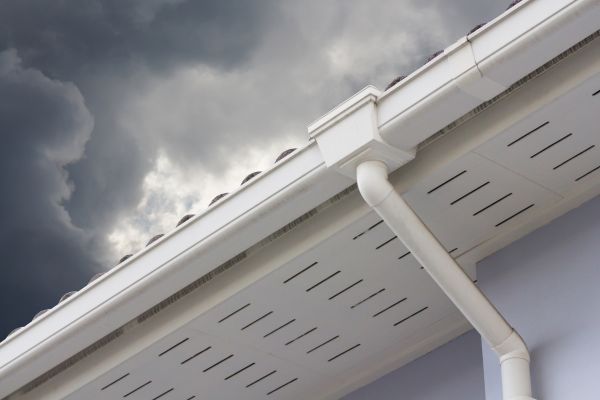 Rain Gutter Downspout Repair